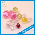 Made in China colorful tear drop shape glass stone beads